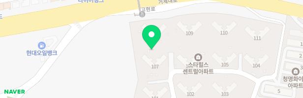 스타힐스센트럴아파트 유아놀이터 지도 이미지