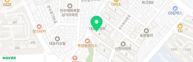 대동2차아파트 3동 놀이터 지도 이미지