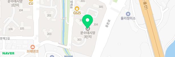 문수데시앙3단지아파트 유아놀이터 지도 이미지