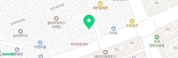 라이즈역삼 어학원 지도 이미지