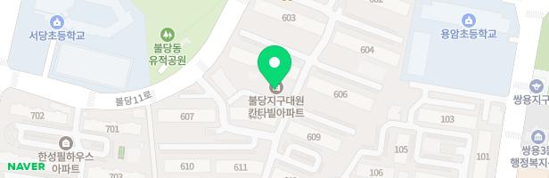 불당대원칸타빌관리동 지도 이미지