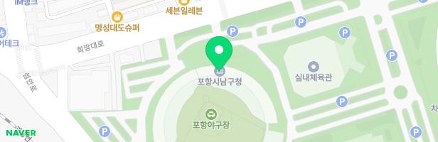 포스코퓨처엠 늘푸른솔 어린이집 지도 이미지