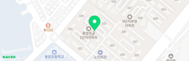 용암주공1단지 제2놀이터 105동 옆 지도 이미지