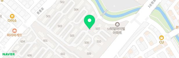 용암덕일마이빌 504동 앞 지도 이미지