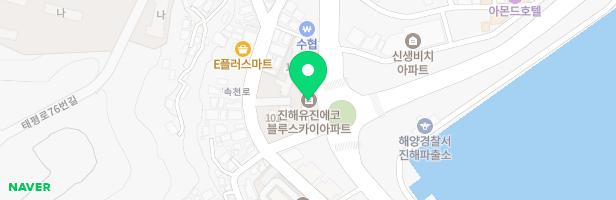 유진에코블루스카이아파트 놀이터 지도 이미지