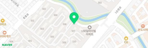 용암덕일마이빌 509동 앞 지도 이미지