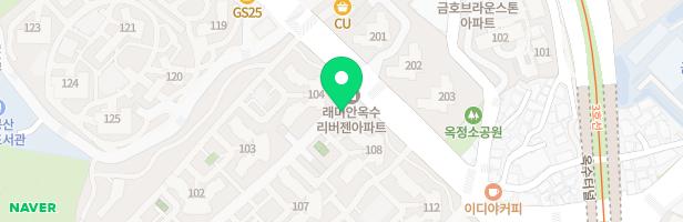 래미안옥수리버젠아파트어린이놀이터5(201동앞) 지도 이미지