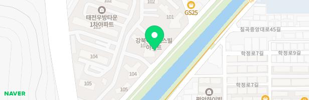 강북이진캐스빌 어린이놀이터1 지도 이미지