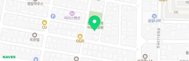 장성 금생이 어린이집 놀이터 지도 이미지