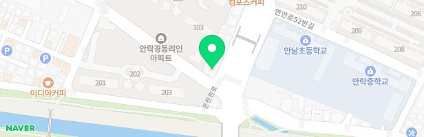 안락경동리인아파트 1단지어린이놀이터 지도 이미지