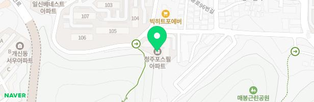 포스필아파트 어린이놀이터 지도 이미지