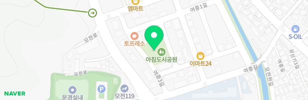 여중제1공원 어린이공원 놀이터 지도 이미지
