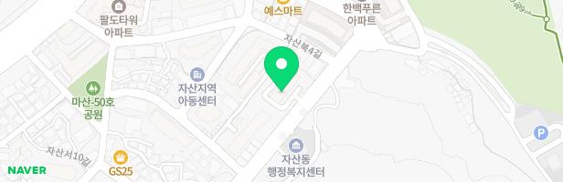 평화골든맨션 놀이터 지도 이미지