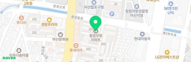 우방아파트 101동앞 어린이놀이터 지도 이미지