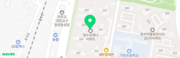 천안청수지구꿈에그린유아놀이터 지도 이미지