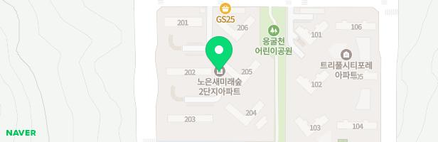노은3지구2블럭 어린이놀이터1 지도 이미지