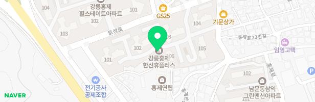 홍제한신휴플러스 101동 놀이터 지도 이미지
