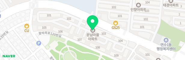 문남마을아파트 관리동 지도 이미지