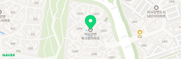 미사강변 12단지 어린이집뒤놀이터 지도 이미지