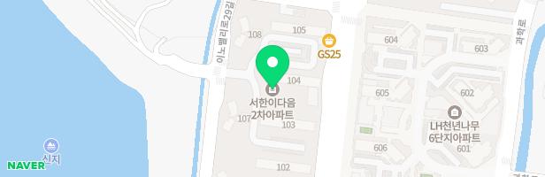 대구혁신 서한 이다음2차아파트 어린이 놀이터 지도 이미지