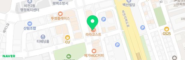 라라코스트 평택점 지도 이미지