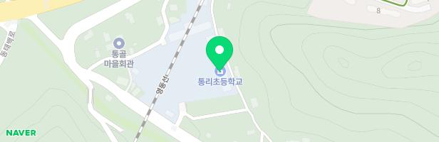 통리초등학교 어린이놀이시설 지도 이미지