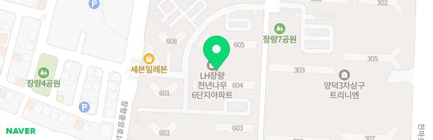 포항장량6단지LH아파트 어린이놀이터1(602동 603동 사이) 지도 이미지