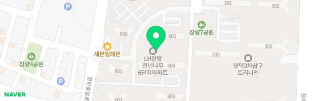 포항장량6단지LH아파트 유아놀이터(보육시설앞) 지도 이미지