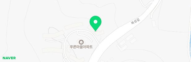 익산푸른마을아파트 104동 뒤 어린이놀이터 지도 이미지