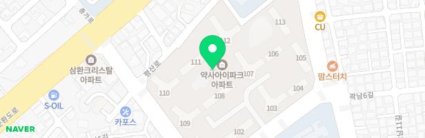 울산약사아이파크108동앞어린이놀이터1 지도 이미지