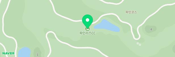 고성군 파인리즈리조트어린이놀이터 지도 이미지