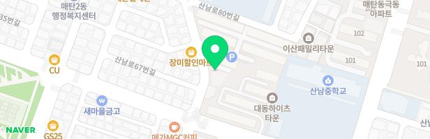 장미빌라 어린이놀이터 지도 이미지