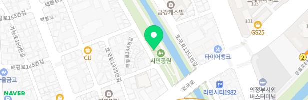 중랑천(시민) 근린공원 지도 이미지