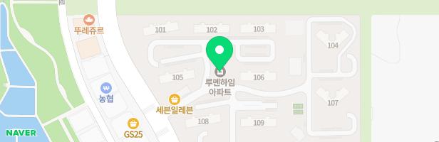 루멘하임아파트 유아놀이터 지도 이미지