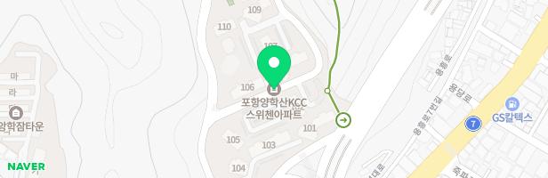 양학산 KCC 스위첸107동앞 놀이터 지도 이미지