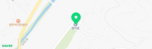 별마을 야외휴게놀이터 지도 이미지