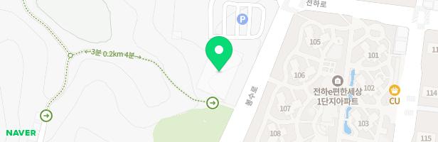 전하체육센터 내 유아놀이시설 지도 이미지