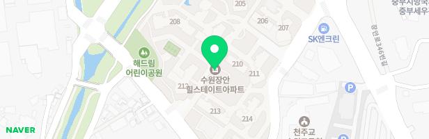 해늘찬어린이공원놀이터 지도 이미지