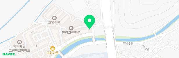 한라그린맨션 지도 이미지