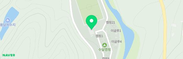 성덕댐 하류공원 어린이 놀이터 지도 이미지