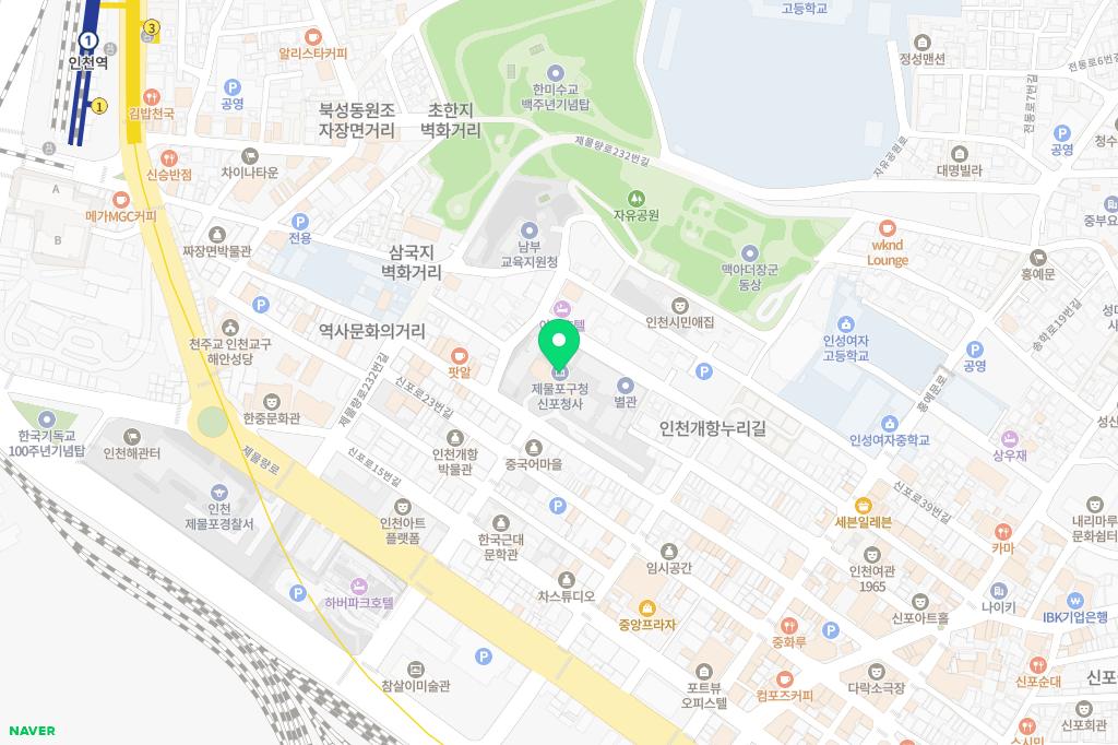 지도여행공원 어린이놀이시설 지도 이미지