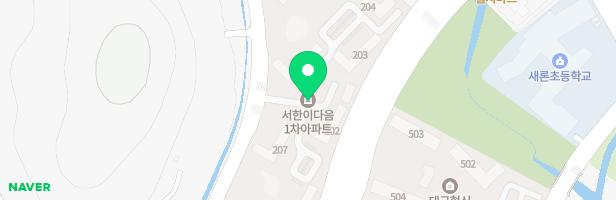 대구혁신도시 서한 이다음 지도 이미지