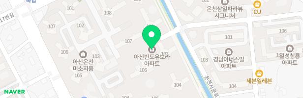 반도유보라아파트 놀이시설 1 (102동 옆) 지도 이미지
