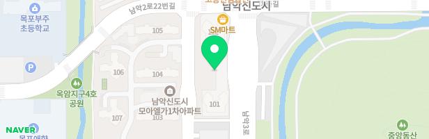 뉴캐슬주상복합아파트 어린이놀이터 지도 이미지
