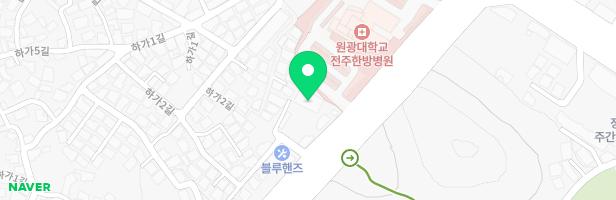 전주물방울어린이집 지도 이미지