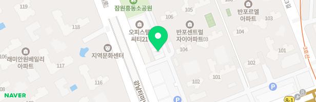 서초남서울어린이집 지도 이미지