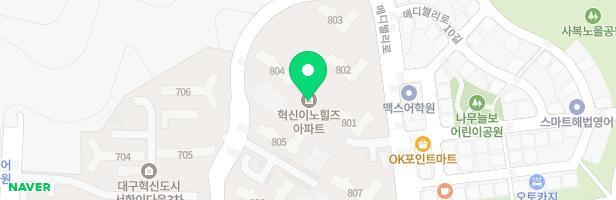 대구혁신도시 이노힐즈 804동 옆 어린이놀이터1 지도 이미지