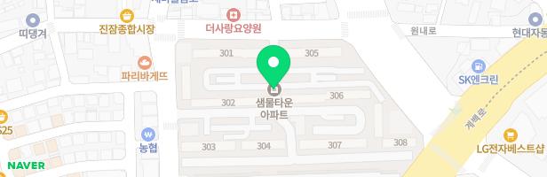 샘물타운아파트 놀이터 2 (308동 뒤편) 지도 이미지