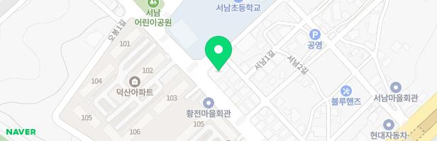상상나래유치원 놀이시설 지도 이미지