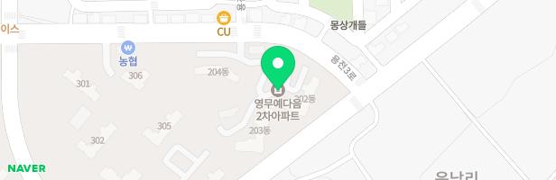 김천2차영무예다음 실내놀이터 지도 이미지